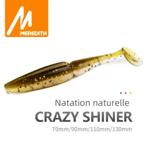 CRAZY SHINER LEURRE SOUPLE ALIEXPRESS