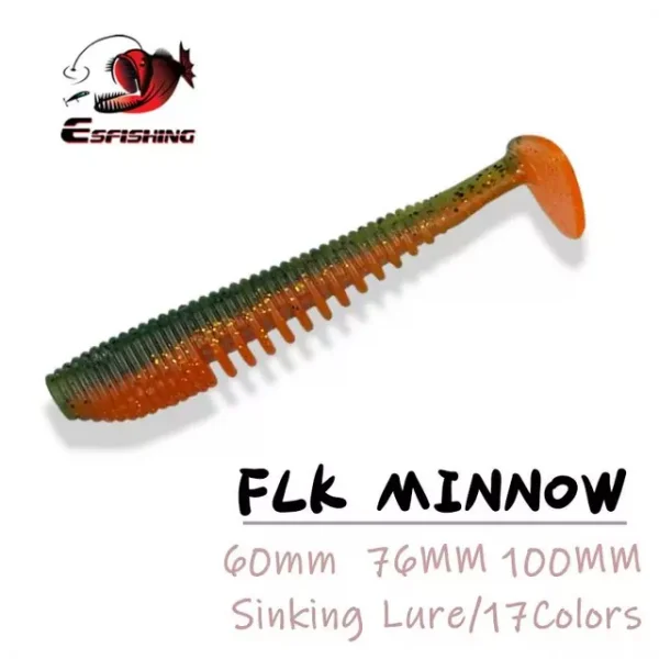 ESFISHING Leurre souple flk minow ALIEXPRESS