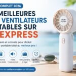 Les meilleures mini ventilateurs portables sur AliExpress en 2026 : le guide complet pour rester au frais partout